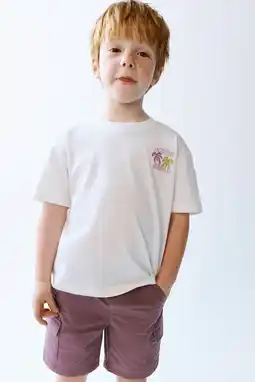 Wehkamp Mango Kids denim short paars aanbieding