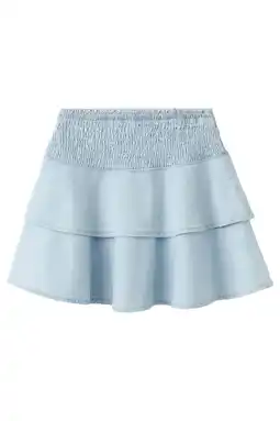 Wehkamp Mango Kids spijkerrok light blue denim aanbieding