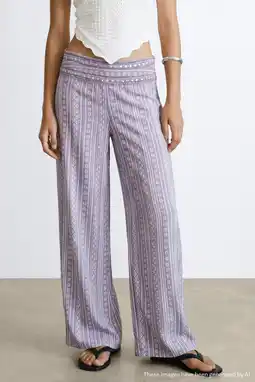 Wehkamp MANGO TEEN casual broek lila aanbieding