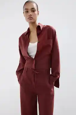Wehkamp Mango blouse donkerrood aanbieding