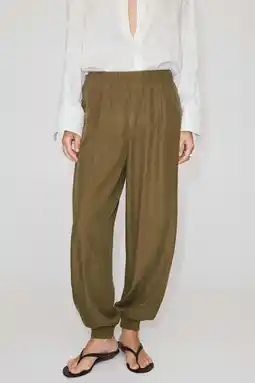 Wehkamp Mango balloon broek - kaki aanbieding
