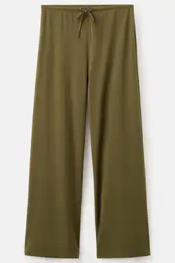 Wehkamp Mango regularwaist broek kaki aanbieding