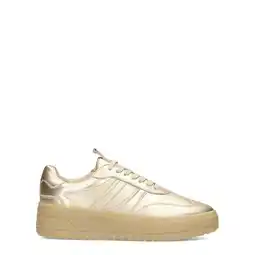 Wehkamp PS Poelman Anemone leren sneakers goud aanbieding