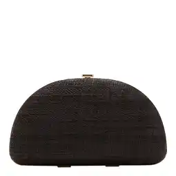 Wehkamp Mango clutch donkerbruin aanbieding