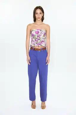 Wehkamp Mango highwaist mom jeans blauw aanbieding