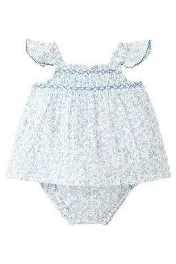 Wehkamp Mango Kids jurk + bloomer lichtblauw aanbieding