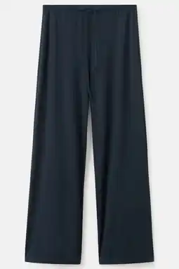 Wehkamp Mango regularwaist broek donkerblauw aanbieding