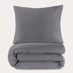 Wehkamp NOUS Living flanellen dekbedovertrek 1-persoons (140x200 cm) aanbieding