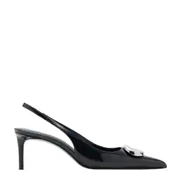 Wehkamp Mango slingback pumps zwart aanbieding