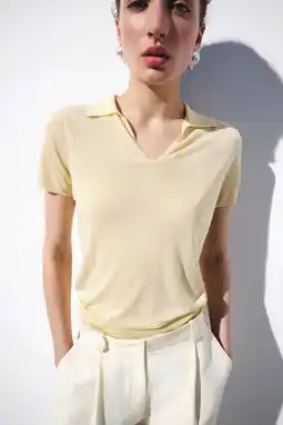 Wehkamp Mango T-shirt geel aanbieding