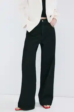 Wehkamp Mango high waist balloonjeans zwart aanbieding