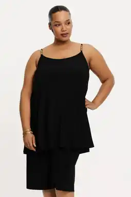 Wehkamp YOEK singlet zwart aanbieding