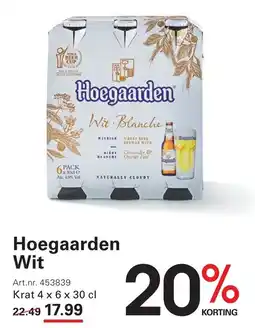 Sligro Hoegaarden Wit aanbieding
