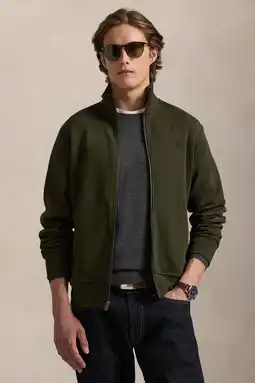 Wehkamp Polo Ralph Lauren sweatvest olijfgroen aanbieding