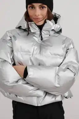 Wehkamp Aim'n ski-jas Cortina Glossy zilver aanbieding