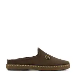 Wehkamp Casa mia pantoffels bruin aanbieding