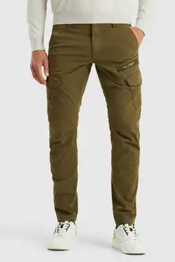 Wehkamp PME Legend NORDROP tapered cargobroek olijfgroen aanbieding