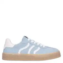 Wehkamp No Stress leren sneakers blauw aanbieding