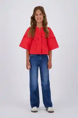 Wehkamp Vingino blouse rood aanbieding