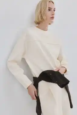 Wehkamp Mango sweater ecru aanbieding
