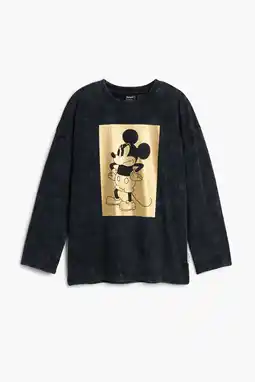 Wehkamp Desigual Mickey Mouse longsleeve zwart aanbieding