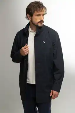 Wehkamp Agiato trenchcoat donkerblauw aanbieding