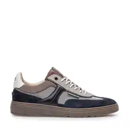 Wehkamp Floris van Bommel suède sneakers donkerblauw aanbieding
