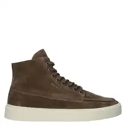 Wehkamp Blackstone Ruby Eero suède sneakers bruin aanbieding
