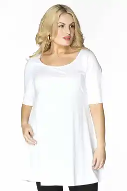 Wehkamp YOEK tuniek COTTON wit aanbieding