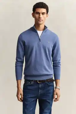 Wehkamp GANT gebreide trui blauw aanbieding