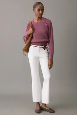Wehkamp MANGO TEEN flared jeans wit aanbieding