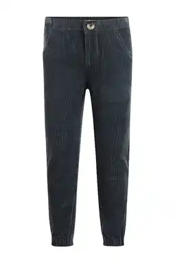 Wehkamp Koko Noko corduroy loose casual broek grijsblauw aanbieding