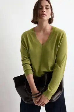 Wehkamp Mango pullover groen aanbieding