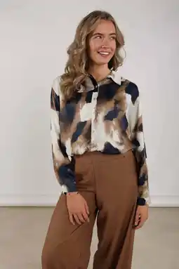Wehkamp NUKUS blouse zand aanbieding