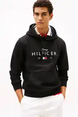 Wehkamp Tommy Hilfiger hoodie zwart aanbieding