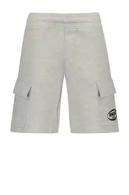 Wehkamp Vingino relaxed sweatshort grijs melange aanbieding