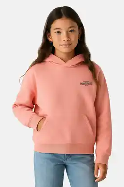 Wehkamp Cars hoodie met backprint roze aanbieding