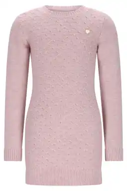 Wehkamp Le Chic korte jurk gebreid roze aanbieding