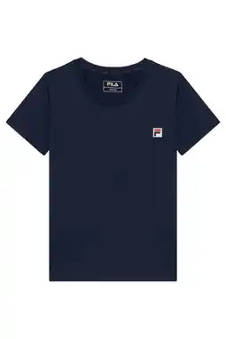 Wehkamp Fila sportshirt Leonie donkerblauw aanbieding