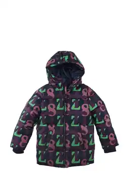 Wehkamp Z8 kids gewatteerde winterjas Franklin donkerblauw aanbieding