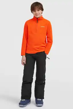 Wehkamp O'Neill fleece sweater oranje aanbieding