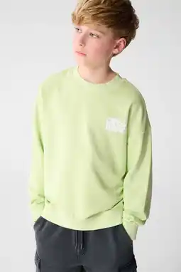 Wehkamp Shoeby sweater lichtgroen aanbieding