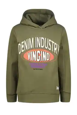 Wehkamp Vingino hoodie groen aanbieding