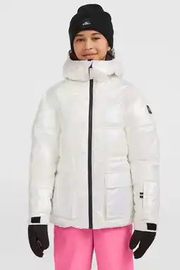 Wehkamp O'Neill ski-jas FWC'Cruz Puffer wit aanbieding