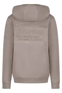 Wehkamp Cars hoodie met backprint grijs aanbieding