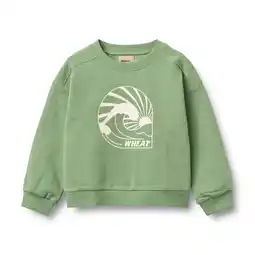 Wehkamp Wheat sweater groen aanbieding