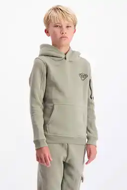 Wehkamp BLACK BANANAS hoodie lichtgroen aanbieding