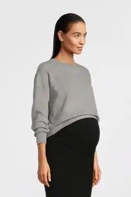 Wehkamp LOVE2WAIT one size zwangerschapstrui grijs aanbieding