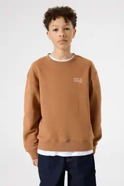 Wehkamp Garcia sweater lichtbruin aanbieding