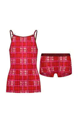 Wehkamp Vingino singlet + short rood aanbieding